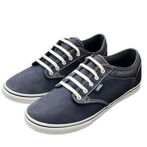 Women’s Vans Shoes Size 7.5 Navy Blue - Almost Perfect Condition